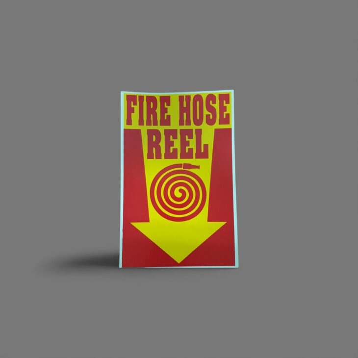 56e146f5-070e-4a50-8537-3d3441812d45 Hose Reel Sign (Sticker) - Image 1